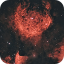 Flama en NGC 6334, Carlos Trujillo