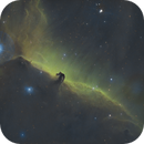 Hosehead Nebula IC-434 Barnard-33 in SHO, T Kevin Kasner