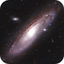 M31 in OSC broadband + dual-narrownband, Gael Gibert
