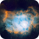 Lagoon Nebula M8 SHO, Peter Bresler