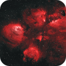 NGC 6334 - Cat's Paw Nebula (my first mono NB), Daniel Petzen
