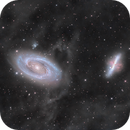 M81 M82 galaxy duo with IFN - a deep one shot RGB view, Stefano Pesci