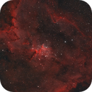 Melotte 15 - The Center of the Heart in DNB from Bortle 5, Klaus Haaken