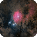 IC 1283 an emission nebula in Sagittarius as LRGB, pmneo