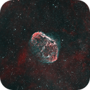 Crescent Nebula in HOO, Andy W