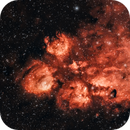 NGC 6334, redeye