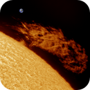 Huge Solar Prominence - 14/7/25, YossiZ
