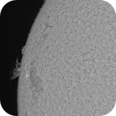 Sun close up of prominence in H-Alpha 21st of June 2025, Arne Danielsen