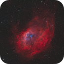 Lower's Nebula Sh2-261 in SHO and RGB ...the blue Sicilian brioche with Tuppo  :), Antonio Parisi