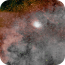 SH1-109 Lobster Claw Nebula SHO, Peter Bresler