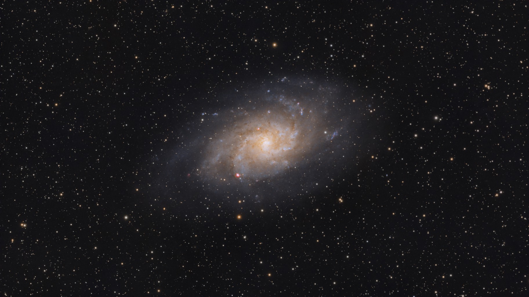 M33 Triangulum Galaxy (captured by Seestar S50 Pro)