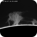 56 minutes timelapse of a prominences in H-Alpha 27th of June 2025, Arne Danielsen