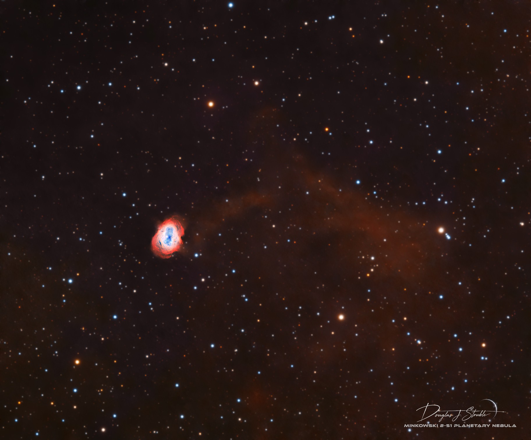 Minkowski 2-51 Planetary Nebula