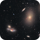 A Humble Markarian's Chain of Galaxies LRGB with a pinch of Ha (Recipe calls for a lot more), Chris White- Overcast Observatory