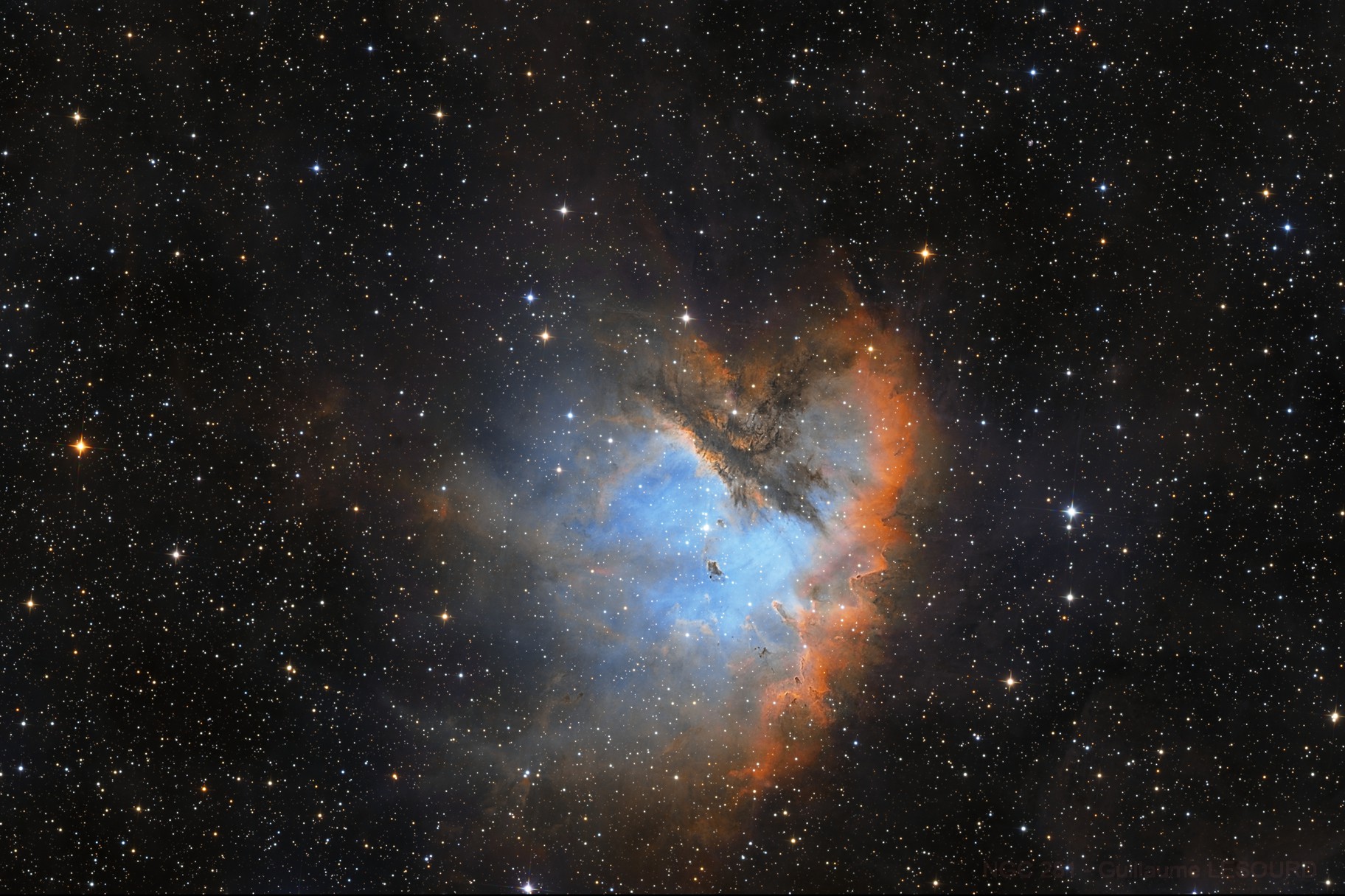 NGC 281 (Pacman Nebula), LSHORGB