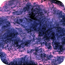 A Chunk of NGC 1499 in Ha and SII, Alex Woronow