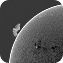 AR4136, 4139 & prominence - 12th July 2025, hughsie