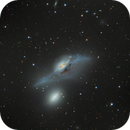 NGC 4438 & NGC 4435 (Arp 120, “Markarian’s Eyes”), Alpha Zhang