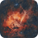 SH2-132 Lion Nebula - 8" ONTC Newtonian - ASI1600MM - Astrodon 1.25" RGBHaOIII - AP Mach 1 - 33 hours, Rowland Archer