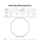 Deep Sky Observing Form, Steven Fanutti