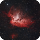 NGC7380 - The Wizard Nebula (combined Dual-Narrowband and RGB), Klaus Haaken