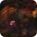 Crescent Nebula in Hyperstar, Bozo