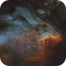 Pelican Nebula in SHO and stars with RGB colors, Luigi