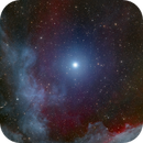 Pi Scorpii in SH2-1, Andrew Barton