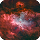 M16 - IC 4703 in HOO+RGB Stars, Philippe Oros
