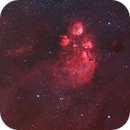 Cat's Paw Nebula, NGC 6334 - HaRGB, Sam Groth