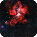 Carina (Eta Carinae) Nebula Along With Other  Interesting Nearby Objects, Richard Posener