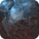 M45 - a blend of reflection nebulae and H-alpha, Stefano Pesci