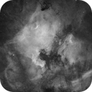 North America Nebula & Pelican - 6 Panels in H-alpha, Jens Mascher