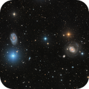 NGC 4145 & NGC 4151: Nearby in the Sky, Distant in Space, Alpha Zhang