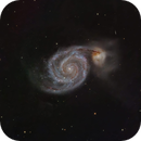 M51 Whirlpool Galaxy in LRGB, DrNigel