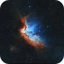 NGC 7380 - The Wizard Nebula - SHO version, Denis Labelle