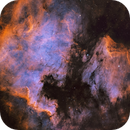 NGC 7000 & IC 5067 in SHO - My 1st Mosaic, Juan Carlos Bárcenas