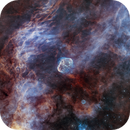 The Crescent Nebula and the Soap Bubble: Deep Oiii with Ha and RGB, Bray Falls