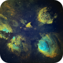 NGC6334 - The Cat's Paw Nebula - Atria Observatory, Thierry Holer