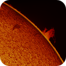 solar prominence in h-alpha taken02072025, nonsens2
