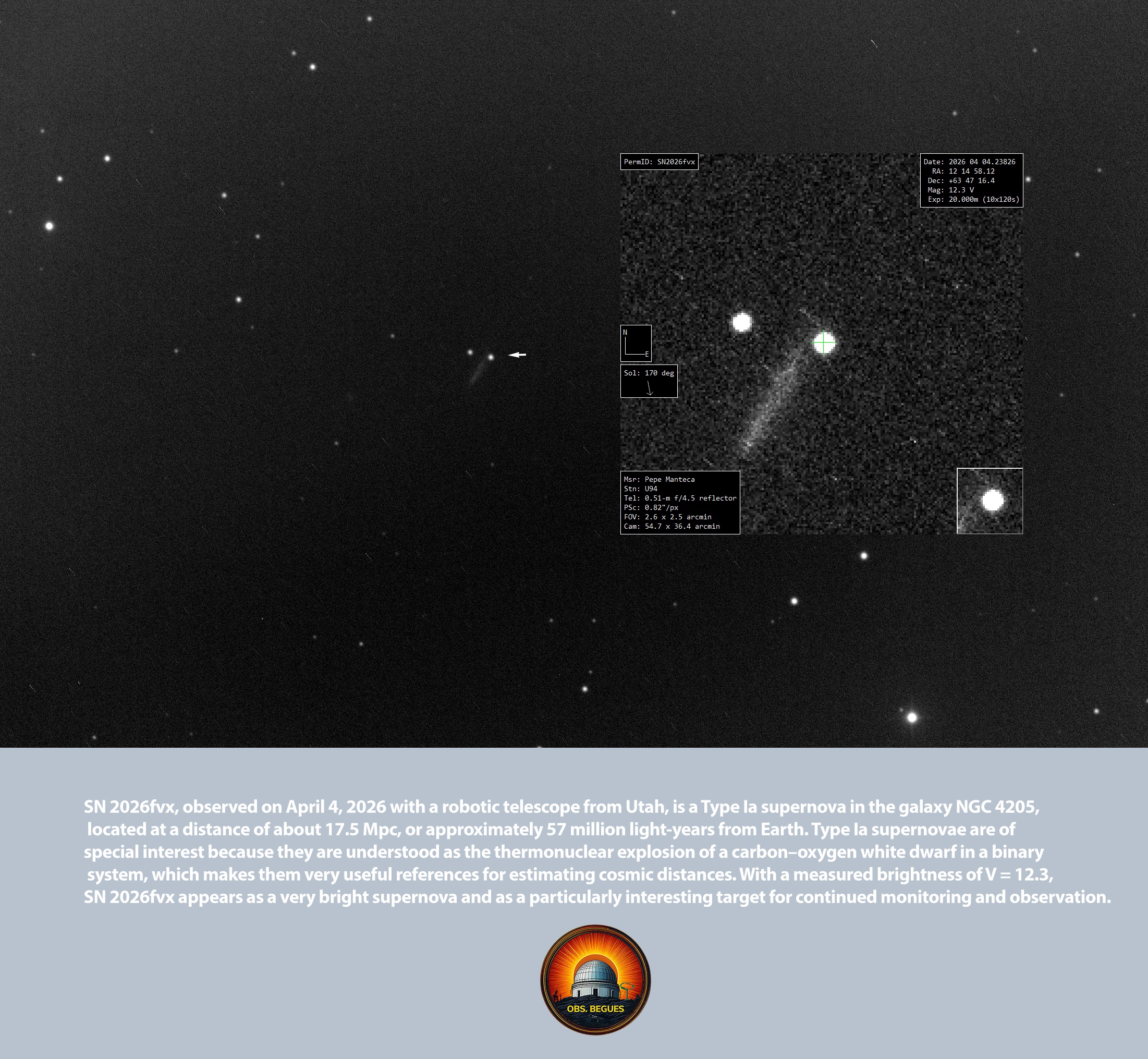 Supernova 2026fvx - AstroBin