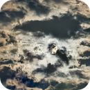 Moon in the clouds, Reinhold Lamb