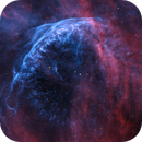 WR134 - The Blue Eye Lurking in Shades of Reds - HOO+RGB stars, patrice_so