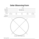 Solar Observing Form, Steven Fanutti