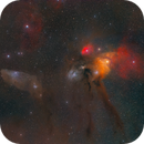 Rho Ophiuchi Cloud Complex with Blue Horsehead, Oamaruastro