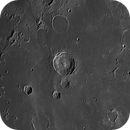 Lunar - Crater Bullialdus Floating in the Sea of Clouds (Mare Nubium), Eddie Bagwell